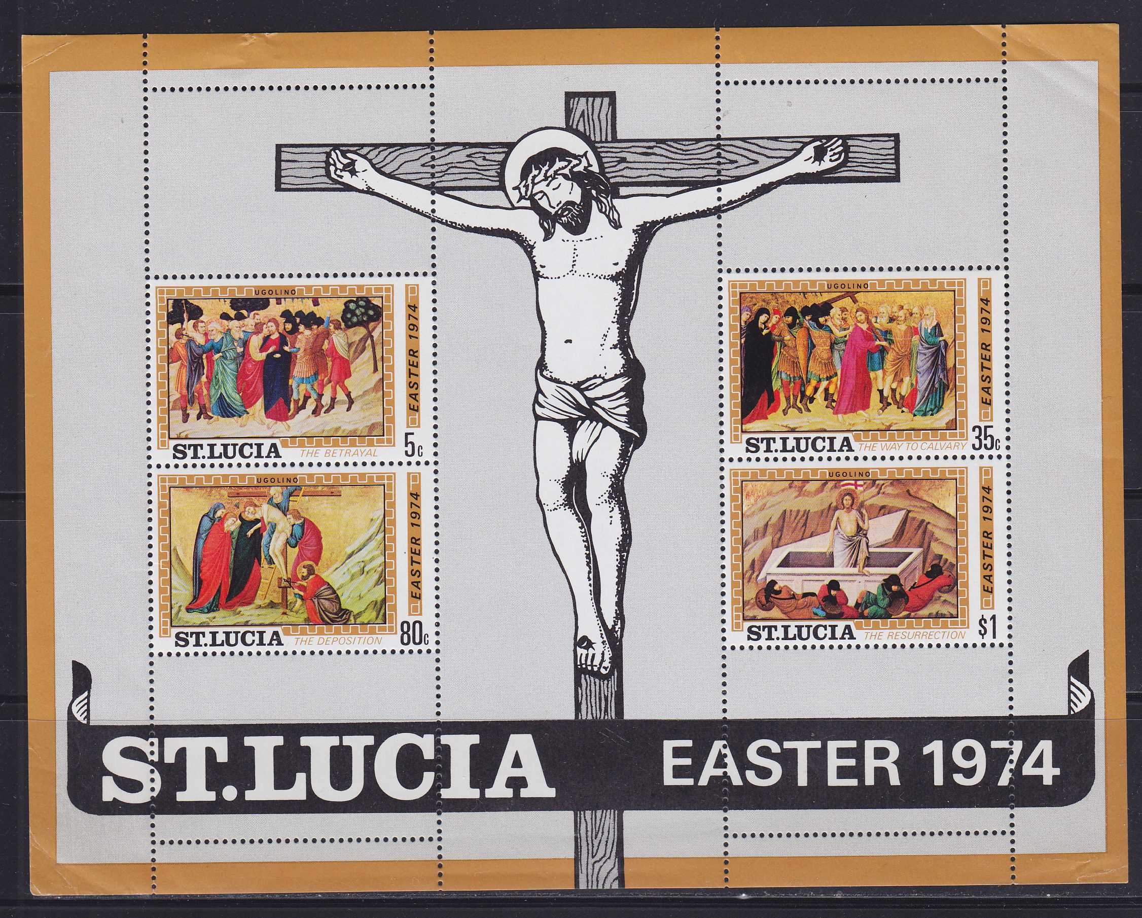 Пасха в 1974 году. Почтовые марки Пасха. Пасха в 1974.