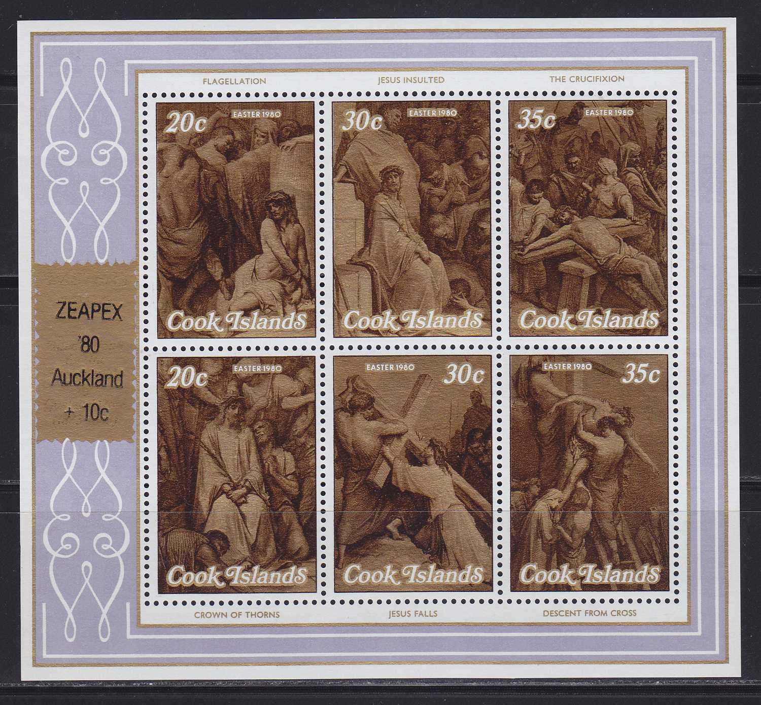 церковный календарь 1983 года. пасха в 1980 году. пасха 1980. марки острова кука рубенс 1977. живопись.